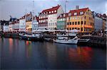 Nyhavn, Kopenhagen, Dänemark, Skandinavien, Europa