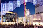 Bullring Shopping Centre at Christmas, City Centre, Birmingham, West Midlands, England, United Kingdom, Europe