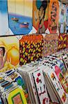 Colourful paintings, Punta Cana, Dominican Republic, West Indies, Caribbean, Central America