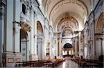 Intérieur de la cathédrale San Pietro, Bologne, Emilia Romagna, Italie, Europe