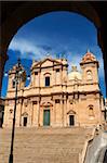 Le Duomo, Noto, Sicile, Italie, Europe