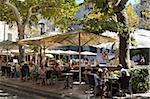 Restaurant in Placa de la Constitucio, Soller, Mallorca (Majorca), Balearic Islands, Spain, Mediterranean, Europe