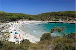 Parc Natural de Mondrago S'Amarador beach, Mallorca (Majorca), Balearic Islands, Spain, Mediterranean, Europe