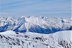 Mountain Range, La Foux d'Allos, Allos, France