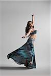 Woman Belly Dancing