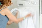Machine à laver vidange femme