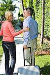 Couple walking together