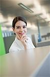 Portrait of a businesswoman smiling