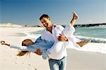 Couple sur la plage