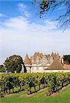 Chateau de Monbazillac (Dordogne, France), build in the 16th century