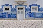 The railway station of Aveiro, Portugal