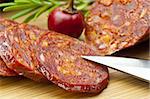 Chorizo sausage of Spain