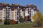 Apartment block in Saraevo, Croatia