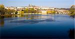 Prague Castle with Charles bridge, Prague, Czech Republic