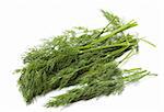 dill on white background