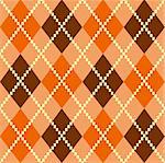 Vintage argile brown seamless pattern or background. Vector
