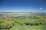 mountains at Gredos natural park in Avila Spain