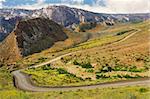 A beautiful scenic view of Cottonwood Canyon Road, Grand Staircase-Escalante National Monument, Utah.