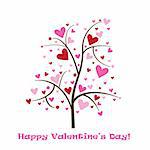 Happy Valentine's Day greeting card