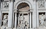 Fountain di Trevi - most famous Rome's fountains in the world, Italy
