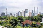 Panorama of Kuala Lumpur. Malasia