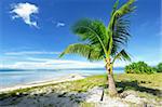 Beautiful wild beach at remote island, Philippines