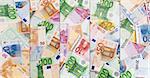 Abstract european euro currency background