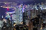 Hong Kong in night