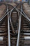 Full Frame of Railroad Tracks