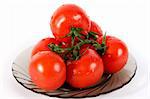 vegetable, red, tomato, food, white, healthy, color, eating, isolated, on, green, juicy, ripe, organic, objects, fruit, horizontal, vine, stem, shiny, group, bright, clean, close-up, object, together, ingredient, fresh, perfect, tomatoes, market, shine, comestible, plump, eatable, round, large, edible, raw, wet, vegetarian, copy, fruits, pile, summer, aliment, shape, vitality, selective, plant, pa