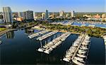 Aerial view of St. Petersburg, Florida