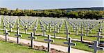 Memorial cemetery for the first world war in Verdun, France