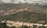 Small mountain village in Eastern Spain