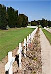 Memorial cemetery for the first world war in Verdun, France
