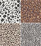 seamless animal skin pattern