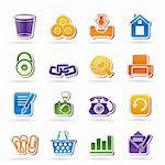 Website and internet icons - vector icon set