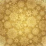 Christmas pattern snowflake background, seamless. EPS 8 vector file included