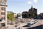 Place du Dam, Amsterdam, Pays-Bas