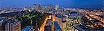 Panorama of Boston as viewed from Boylston Street, Boston, Massachusetts, USA