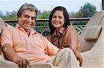 Portrait of smiling mature couple