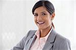 Portrait of a businesswoman smiling