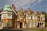 The Mansion, Bletchley Park, the World War II code-breaking centre, Buckinghamshire, England, United Kingdom, Europe
