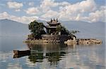 Lesser Putuo Island, Erhai Lake, Dali, Yunnan, China, Asia