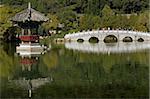 Black Dragon Pool Park, Lijiang, Yunnan, China, Asia