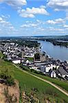 Rudesheim, vallée du Rhin, Hesse, Allemagne, Europe