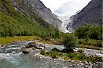 Briksdalsbreen, Jostedalsbreen, Sogn og Fjordane, Norway, Scandinavia, Europe