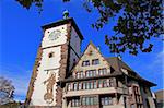 Schwabentor, Old Town, Freiburg, Baden-Wurttemberg, Germany, Europe