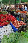 Markt in Pollenca, Mallorca, Balearen, Spanien, Europa