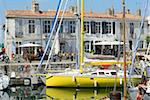 Port, Saint Martin de ré, Ile de ré, Charente-Maritime, Poitou-Charentes, France, Europe