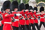 Changement de la garde à Buckingham Palace, Londres, Royaume-Uni, Europe